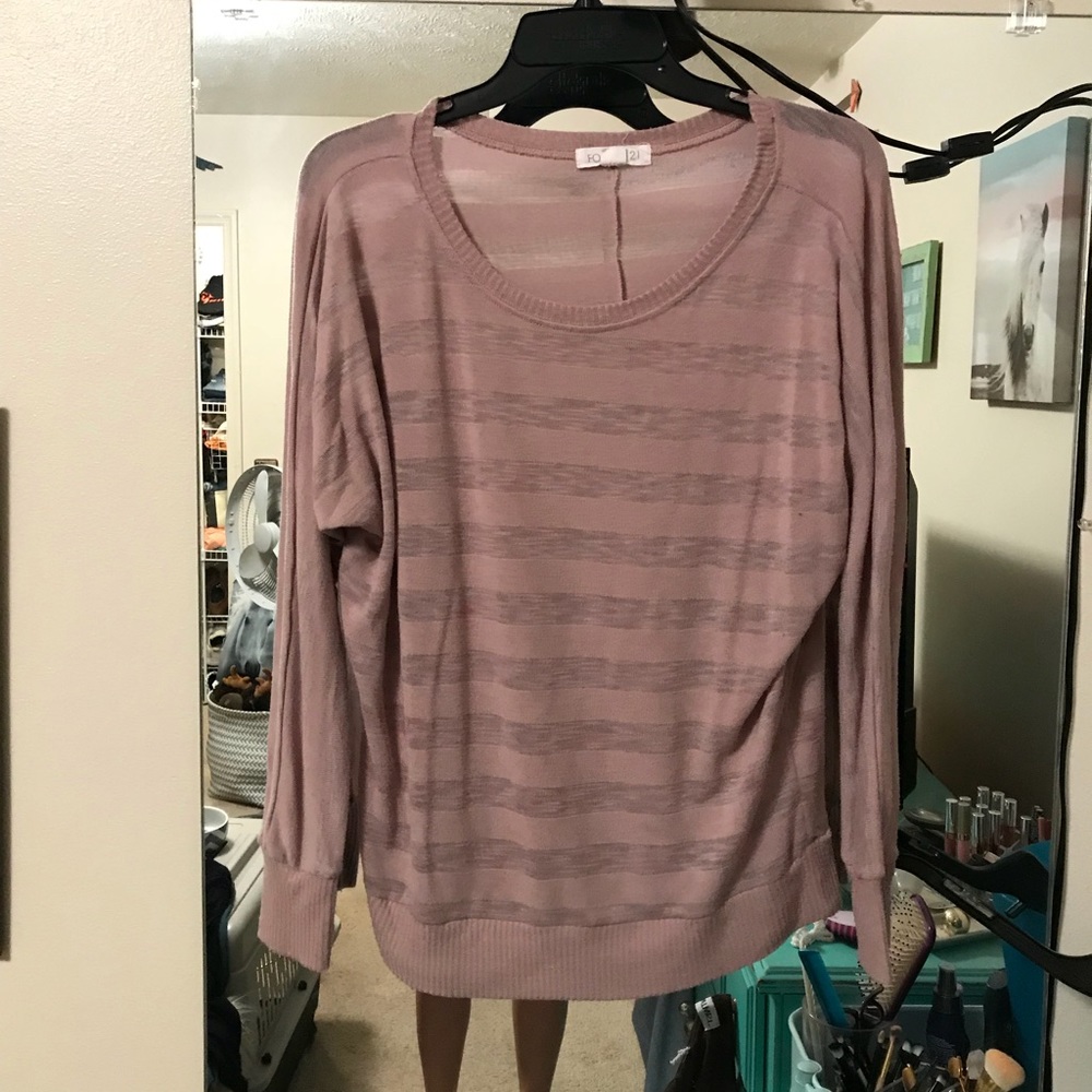Pale pink comfort lounging shirt